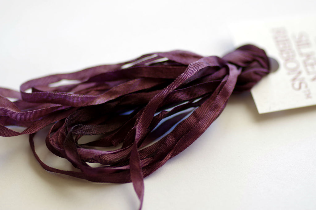 Silk Ribbon, Ivory Tusk Hand-dyed Silk Ribbon, Wedding bridal bouquet, Silk  ribbons, hand-dyed silk ribbons,100% pure silk habotai ribbons